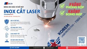 băng keo bảo vệ inox gương cắt laser